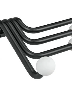 Noir Sweeny Sconce, Black Metal