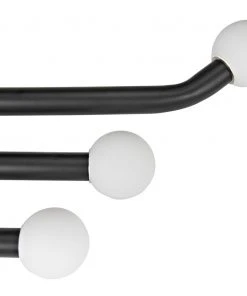 Noir Sweeny Sconce, Black Metal