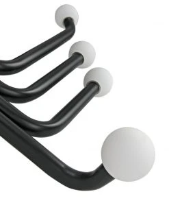 Noir Sweeny Sconce, Black Metal