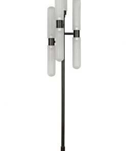 Noir Dominique Floor Lamp, Black Metal 11 Noir Dominique Floor Lamp, Black Metal