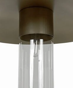 Noir Anton Pendant, Metal With Aged Brass Finish