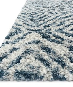 Loloi Quincy Power Loomed Ocean / Pebble Rug