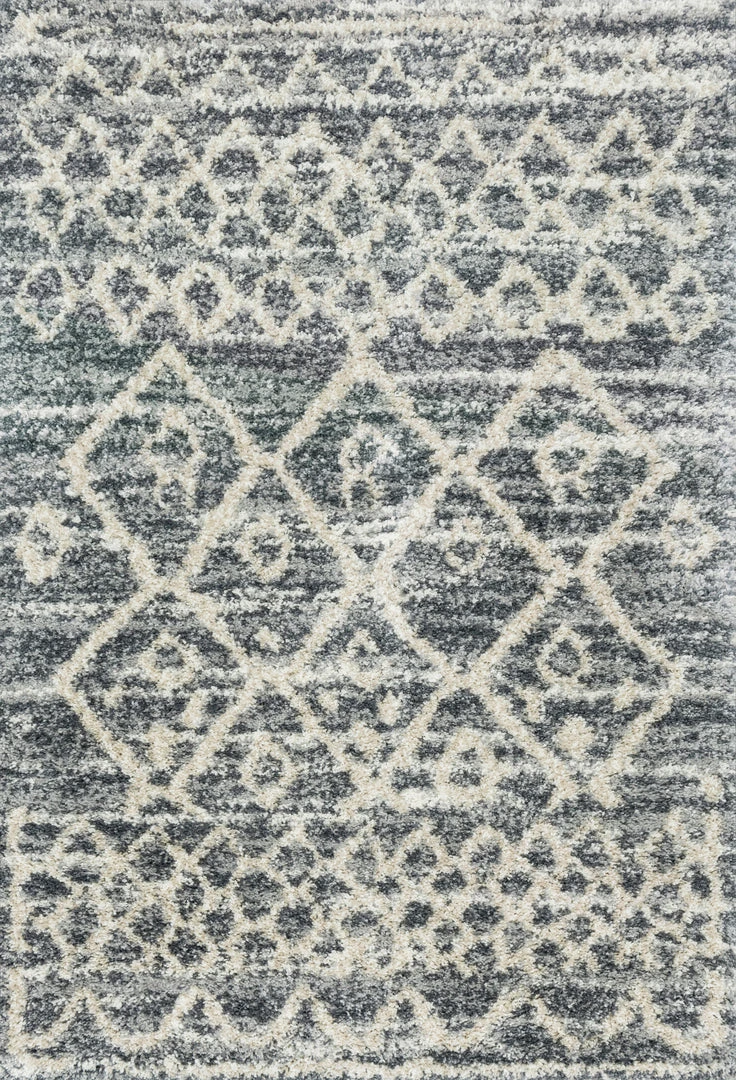 Loloi Quincy Power Loomed Graphite / Beige Rug Shag Rugs 3 Loloi Quincy Power Loomed Graphite / Beige Rug Shag Rugs