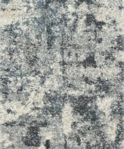 Loloi Quincy Power Loomed Slate Rug Shag Rugs