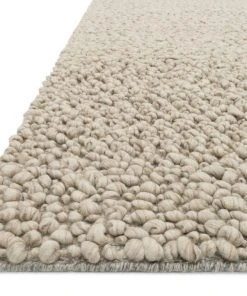 Loloi Quarry Hand Woven Oatmeal Rug RUGS
