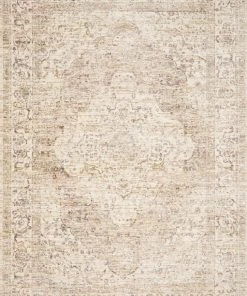 Loloi Revere Power Loomed Ivory / Berry Rug RUGS