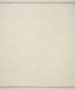 Loloi Reyla Hand Woven Ivory / Silver Rug