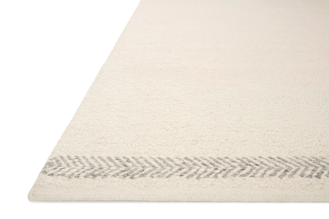 Loloi Reyla Hand Woven Ivory / Silver Rug 4 Loloi Reyla Hand Woven Ivory / Silver Rug