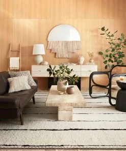 Loloi Roman Hand Woven Ivory / Black Rug RUGS