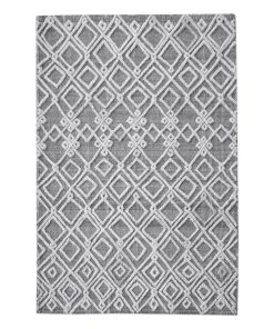 Uttermost Sieano Gray-Ivory Rug RUGS