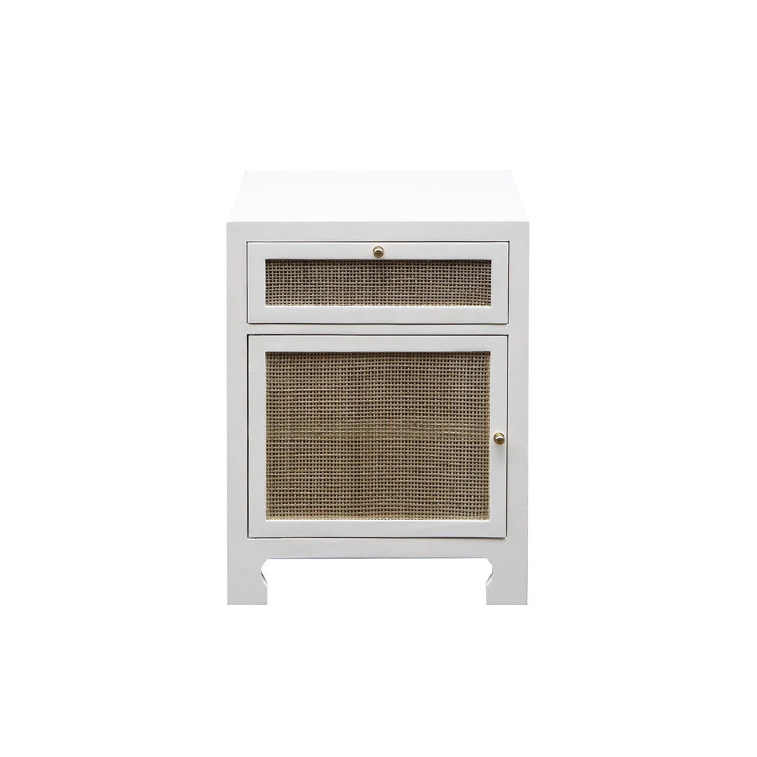 Worlds Away Cabinet W Cane Door Front In White Lacquer Chests & Cabinets 3 Worlds Away Cabinet W Cane Door Front In White Lacquer Chests & Cabinets