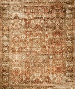 RUGS Loloi Sebastian Power Loomed Rust / Tobacco Rug