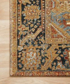 Loloi Sebastian Power Loomed Red / Navy Rug