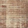 RUGS Loloi Sebastian Power Loomed Natural / Brick Rug