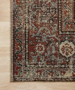 RUGS Loloi Sebastian Power Loomed Natural / Brick Rug