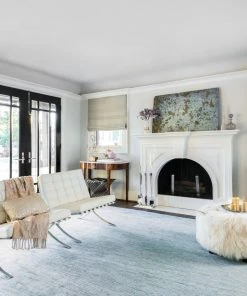 Loloi Serena Hand Knotted Lt. Blue Rug RUGS