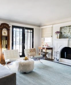 Loloi Serena Hand Knotted Lt. Blue Rug RUGS