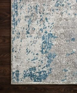 RUGS Loloi Sienne Power Loomed Dove / Ocean Rug