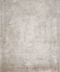 Loloi Sienne Power Loomed Ivory / Pebble Rug RUGS
