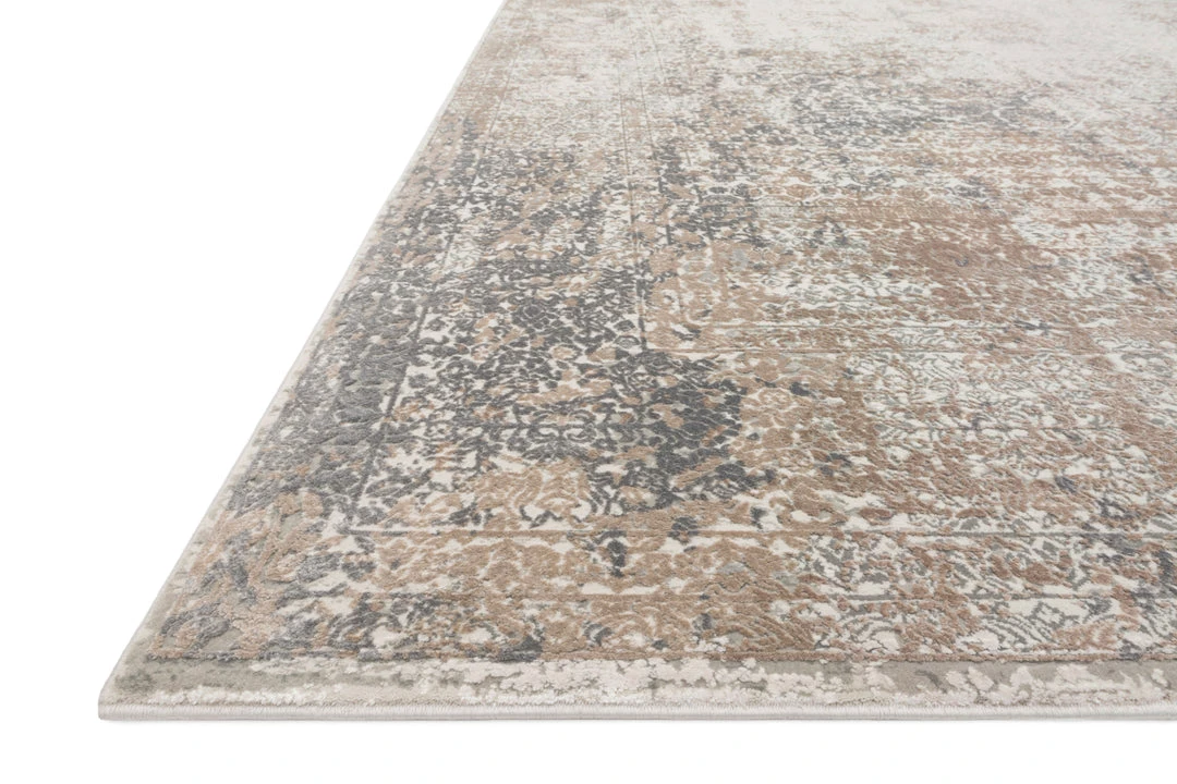 Loloi Sienne Power Loomed Ivory / Pebble Rug RUGS 7 Loloi Sienne Power Loomed Ivory / Pebble Rug RUGS