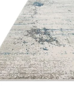 Loloi Sienne Power Loomed Ivory / Ocean Rug