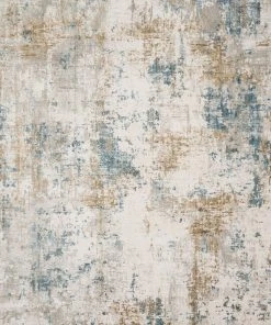 Loloi Sienne Power Loomed Ivory / Gold Rug