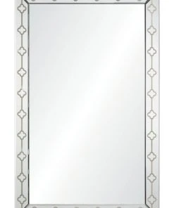 Suzanne Kasler For Mirror Home Mirror With Silver Detail