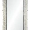 DECOR Suzanne Kasler For Mirror Home Antiqued Mirror With Silver Detail