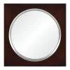 Suzanne Kasler For Mirror Home Dutch Brown & Distressed Silver Leaf Mirror DECOR