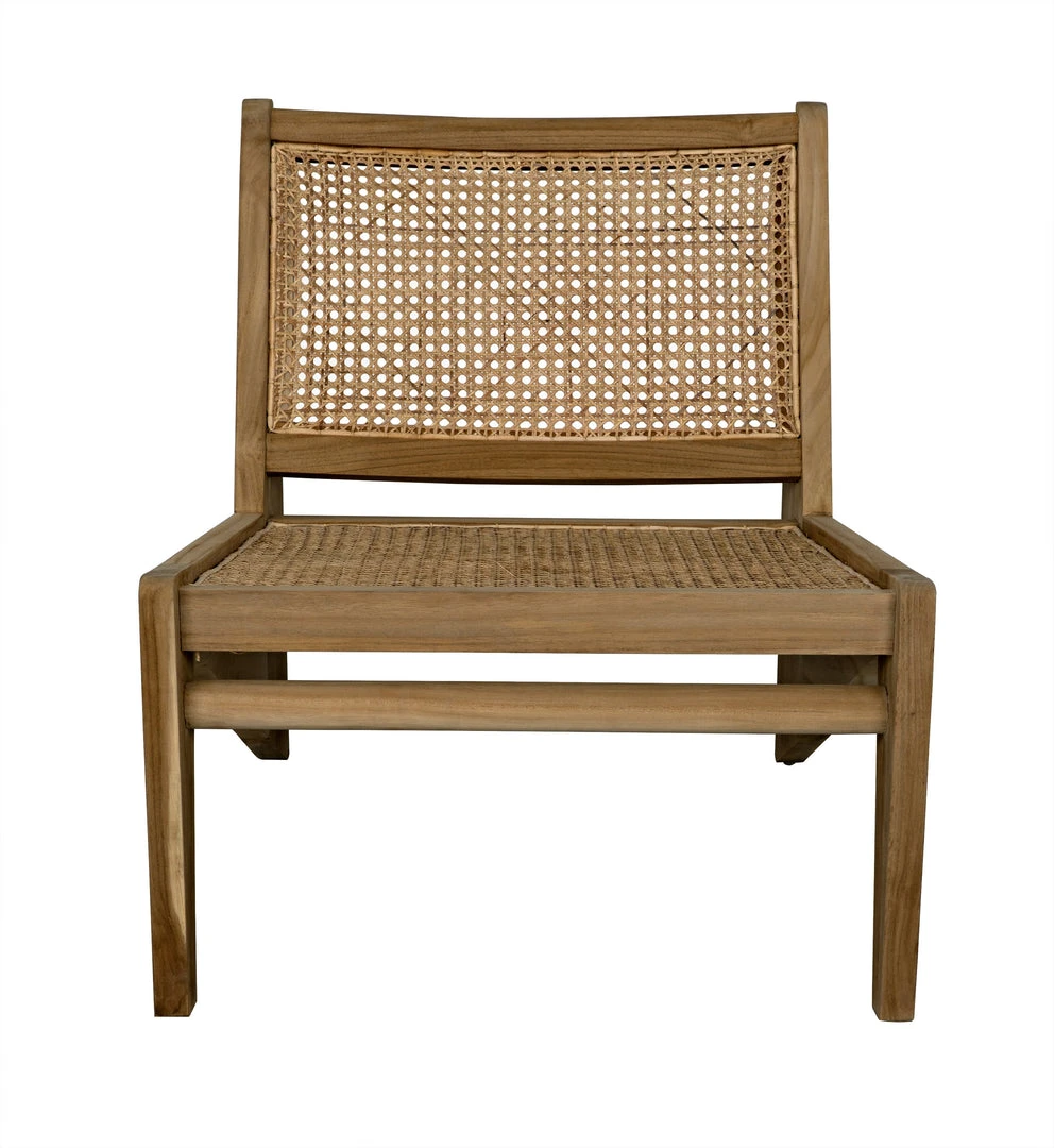 LIVING ROOM Noir Udine Chair With Caning, Teak 5 LIVING ROOM Noir Udine Chair With Caning, Teak