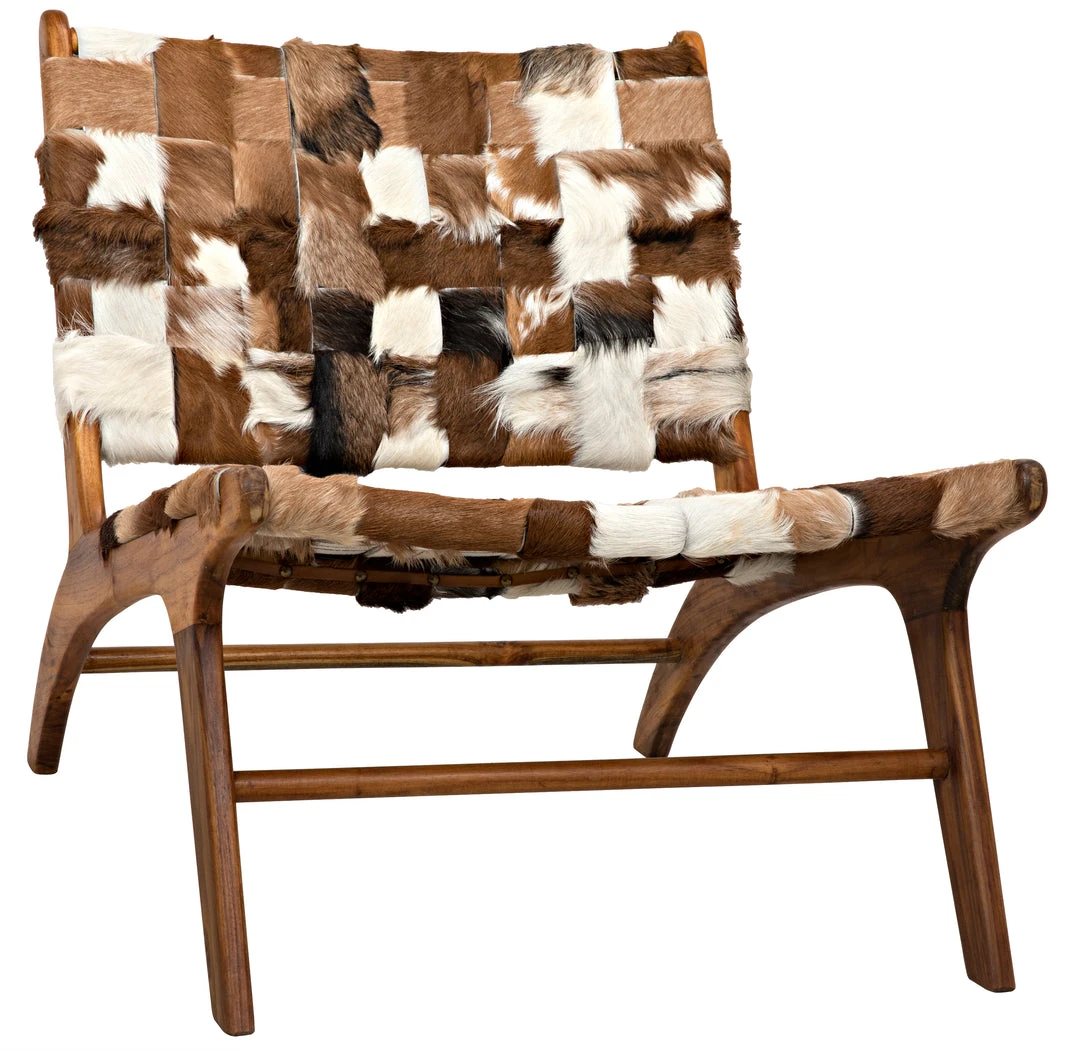 Noir Kamara Cow Hide Chair 3 Noir Kamara Cow Hide Chair