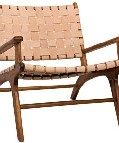 Noir Kamara Teak Arm Chair