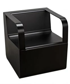 Noir Nico Chair, Black Metal LIVING ROOM