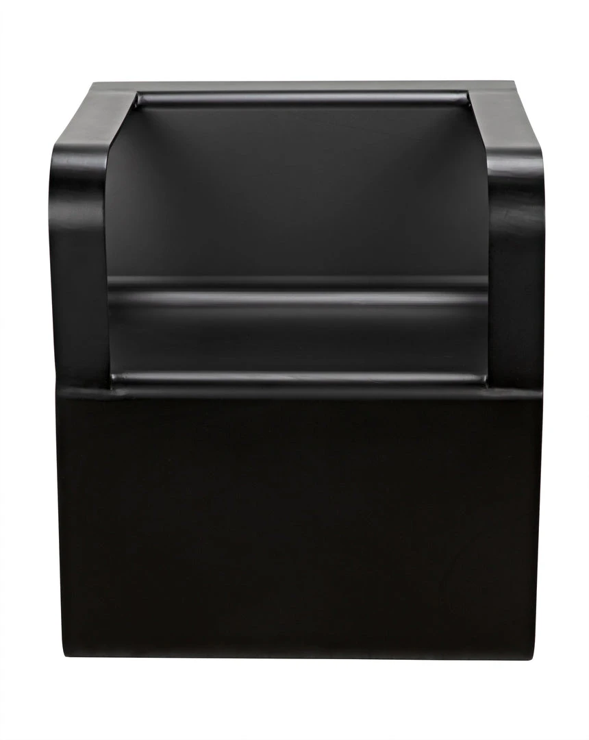 Noir Nico Chair, Black Metal LIVING ROOM 5 Noir Nico Chair, Black Metal LIVING ROOM