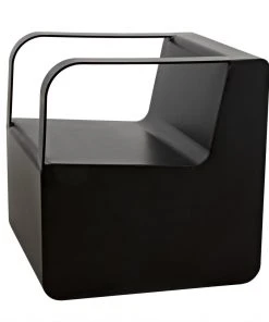 Noir Nico Chair, Black Metal LIVING ROOM 20 Noir Nico Chair, Black Metal LIVING ROOM