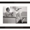 Worlds Away Steve Mcqueen Take Aim - Black Lacquer Frame