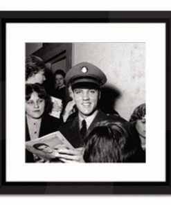 Worlds Away Elvis Presley, 16 X 16 DECOR