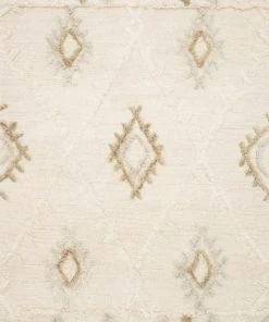 Justina Blakeney X Loloi Symbology Hand Tufted Ivory / Slate Rug RUGS