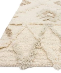 Justina Blakeney X Loloi Symbology Hand Tufted Ivory / Slate Rug RUGS