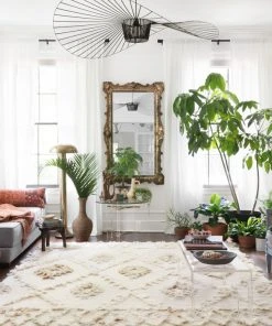 Justina Blakeney X Loloi Symbology Hand Tufted Ivory / Slate Rug RUGS