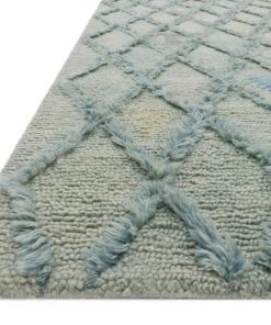 Justina Blakeney X Loloi Symbology Hand Tufted Seafoam / Sky Rug