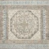 Loloi Tatum Hooked Stone / Blue Rug RUGS