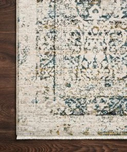 Loloi Theia Power Loomed Natural / Ocean Rug RUGS 9 Loloi Theia Power Loomed Natural / Ocean Rug RUGS