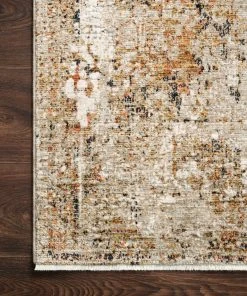 RUGS Loloi Theia Power Loomed Taupe / Gold Rug