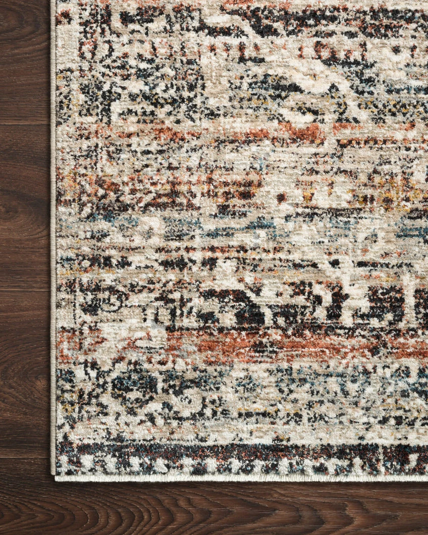 RUGS Loloi Theia Power Loomed Taupe / Multi Rug 8 RUGS Loloi Theia Power Loomed Taupe / Multi Rug