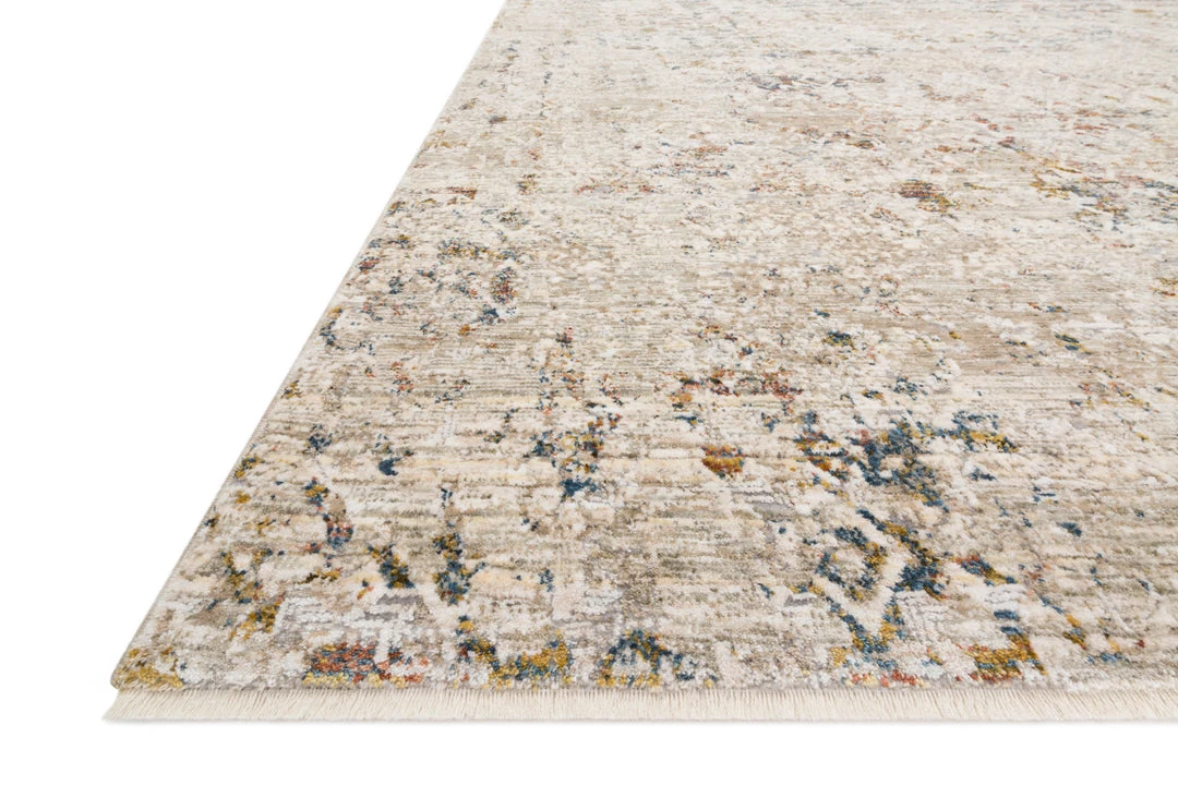 Loloi Theia Power Loomed Multi / Natural Rug 4 Loloi Theia Power Loomed Multi / Natural Rug