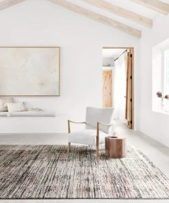 Loloi Theia Power Loomed Grey / Multi Rug