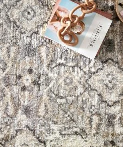 RUGS Loloi Theory Power Loomed Natural / Grey Rug