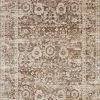 Loloi Theory Power Loomed Mocha / Natural Rug RUGS