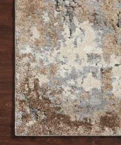 RUGS Loloi Theory Power Loomed Dove / Bark Rug